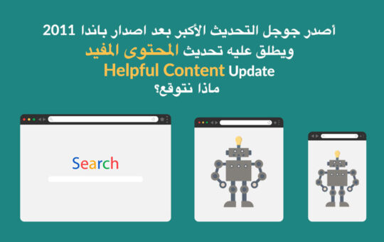 google helpful content update algorithms ar | أصدر جوجل التحديث الأكبر بعد اصدار باندا 2011. ويطلق عليه تحديث المحتوى المفيد Helpful Content Update ؛ ماذا نتوقع؟ | نيو ويفز - افضل شركة تطوير تطبيقات الجوال و تصميم المواقع والمتاجر الالكترونية و التسويق الالكترونى في قطر